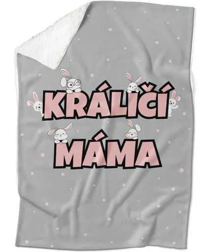 Deka Králičí máma (Podšití beránkem: ANO)