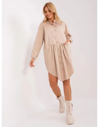 Dámské šaty ZULUNA béžové