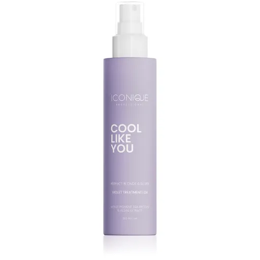 ICONIQUE Professional Bezoplachová péče pro studenou & zářivou blond Cool Like You (Violet Treatment) 150 ml