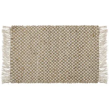 Jutový  koberec 50 x 80 cm béžový ZERDALI, 245903 (beliani_245903)