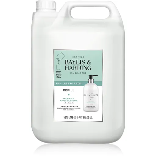 Baylis & Harding Jasmine & Apple Blossom tekuté mýdlo na ruce – náhradní náplň 5000 ml
