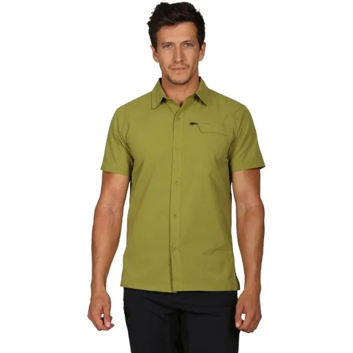 KILPI BOMBAY Pánská outdoorová košile, světle zelená, velikost XXXL