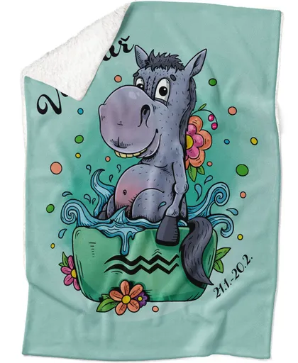 Deka Koňská znamení – vodnář (Podšití beránkem: ANO)