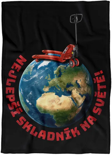 Deka Nejlepší skladník – paleťák (Podšití beránkem: NE)