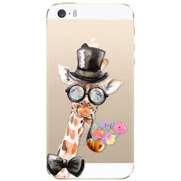iSaprio Sir Giraffe pro iPhone 5/5S/SE (sirgi-TPU2_i5)