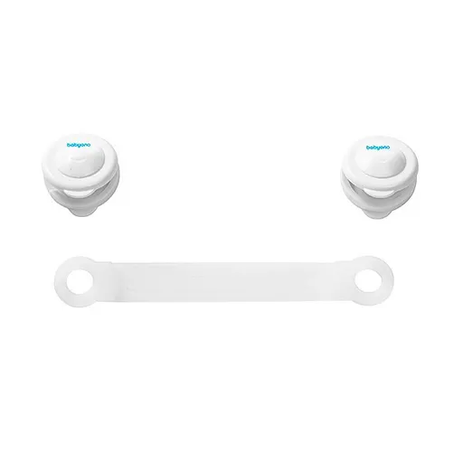 Babyono Pojistky na šuplíky a ledničky bílé