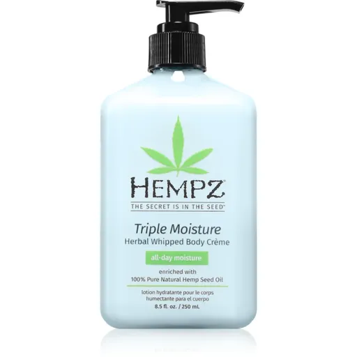 HEMPZ Triple Moisture tělové mléko 250 ml
