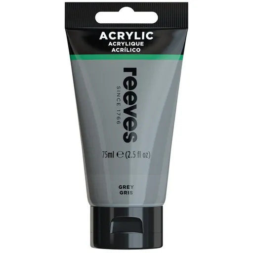 Reeves Akrylová barva šedá 75 ml Reeves
