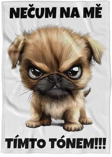 Deka Nečum na mě – pes (Podšití beránkem: NE)