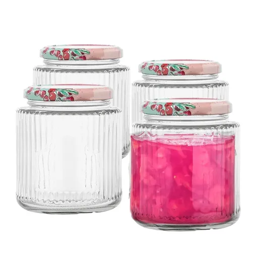 Altom Zavařovací sklenice s víčkem a etiketou 350 ml, 4 ks, 350 ml