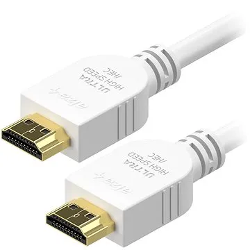AlzaPower Core Premium HDMI 2.1 High Speed 8K 5m bílý (APW-CBHD21S050W)