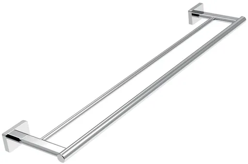 NOVASERVIS Dvojitý držák ručníků GRETA 600 mm, chrom AGR10