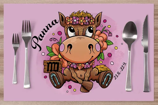 Prostírání Koňská znamení – panna