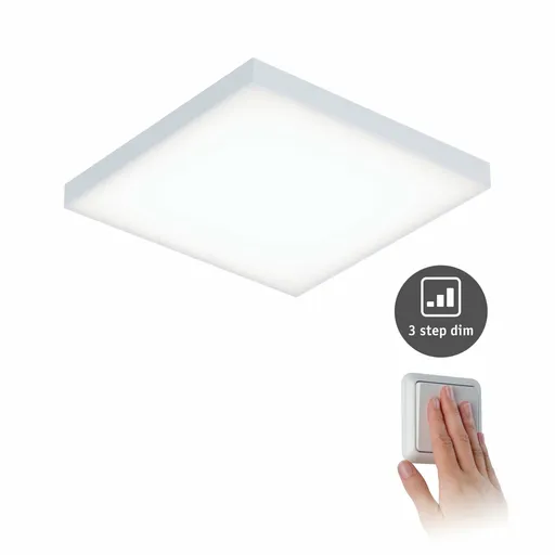 PAULMANN LED Panel Velora 3-krokové-stmívatelné 225x225mm 12W 3.000K 798.20
