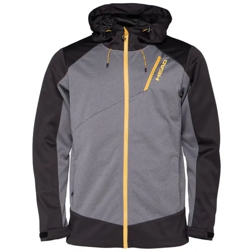 Head GELATI Pánská softshellová bunda, černá, velikost XXL