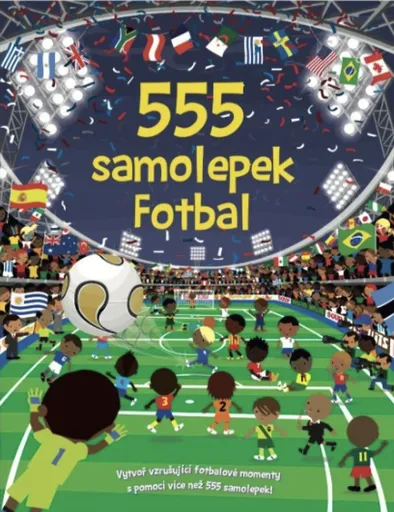 555 samolepek - Fotbal