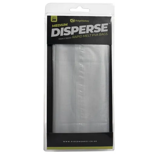 Ridgemonkey pva sáček disperse pva bags 20 ks - medium 70x150 mm