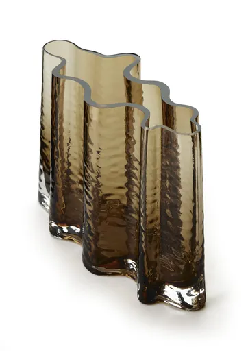 Váza Gry široká, 24cm, koňaková - COOEE