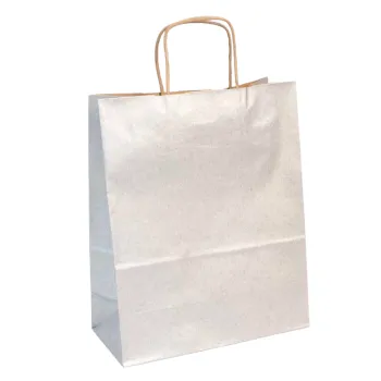 Barevná papírová taška Clairefontaine 22x27cm – Silver