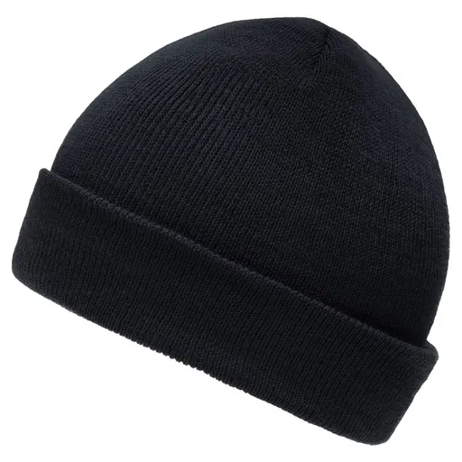 Myrtle Beach (Daiber) Pletená zimní dětská čepice MB7501 - Černá | uni dětská