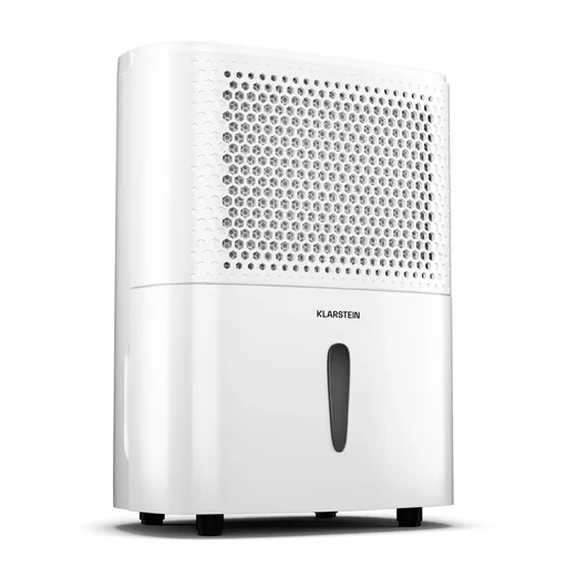 Klarstein DryFy 10L odvlhčovač, 10 l/den, 20-30m², 80 m³/h, časovač, nádrž na vodu, mobilní