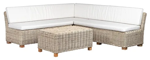 DEOKORK Zahradní ratanová sestava MIRABELLA III. rohová