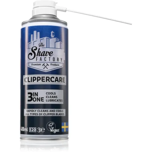 The Shave Factory Clippercare sprej na holicí strojky 400 ml