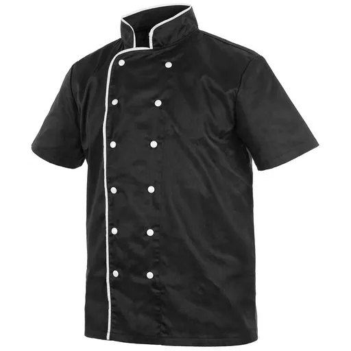 Canis (CXS) Rondon s krátkým rukávem CHEF - Černá / bílá | 62