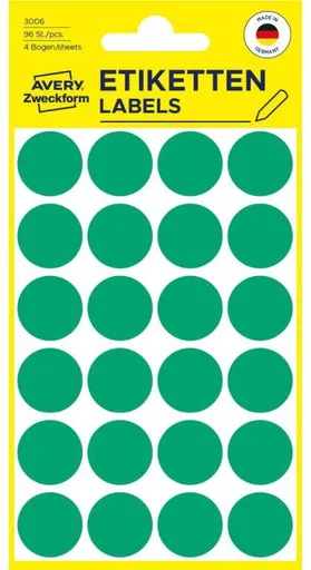 Avery Zweckform 3006 Kulaté značkovací etikety (3006)
