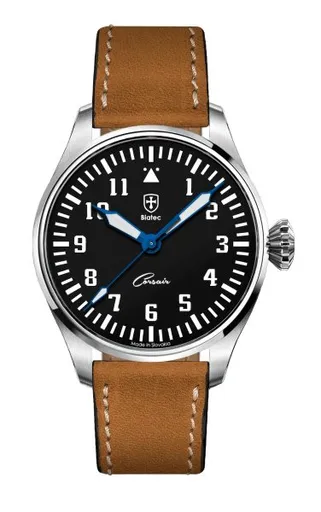 Biatec Corsair Vintage 01 - Světle hnědý vintage nubuk řemínek