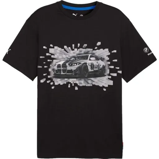 Puma BMW M MOTORSPORT GRAPHIC TEE MONO Pánské triko, černá, velikost