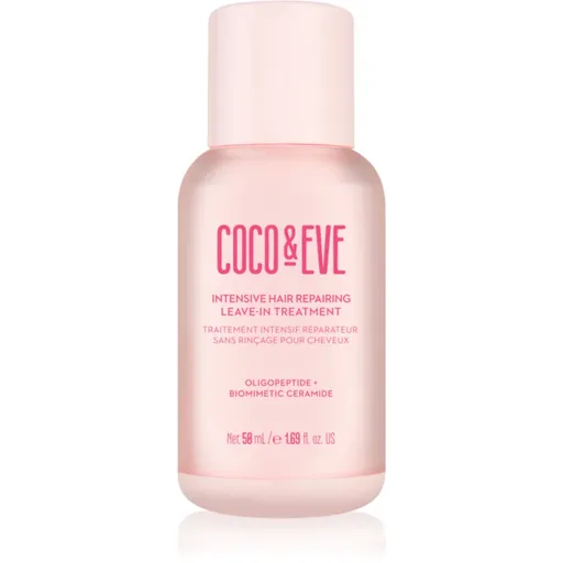Coco & Eve Sweet Repair Intensive Hair Repairing Leave-in Treatment regenerační bezoplachový kondicionér pro poškozené a barvené vlasy 50 ml