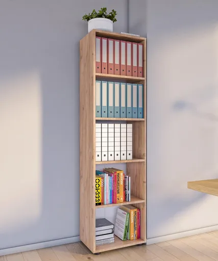 VCM Police Ulas 5-přihrádková, dub medový