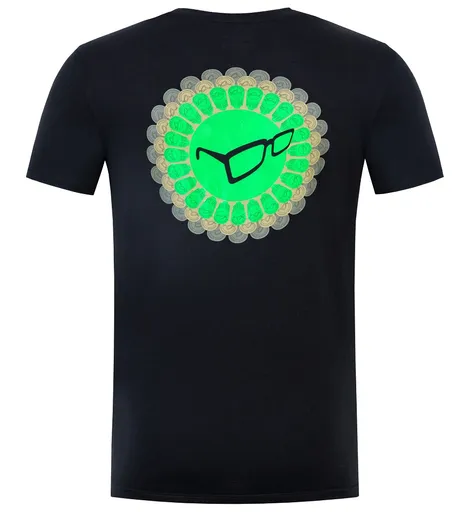 Korda tričko le blossom tee black - m