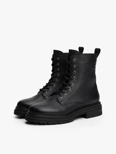 Tommy Hilfiger dámské černé kotníkové boty FW0FW08767BDS 36