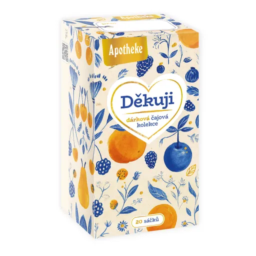 Apotheke Děkuji dárková kolekce čajů 20 sáčků