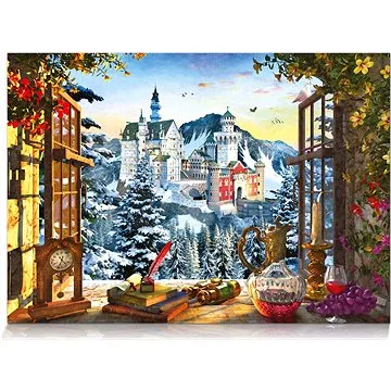 Star Puzzle Horský hrad 1500 dílků (1100417)
