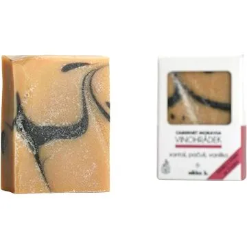 Vinohrádek - s červeným vínem, české tělové mýdlo, 90g (VINO)