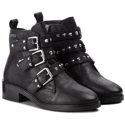 Pepe Jeans dámské kožené nízké kozačky Devon PLS50330999 39