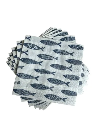 APRÈS Papírové ubrousky ryba