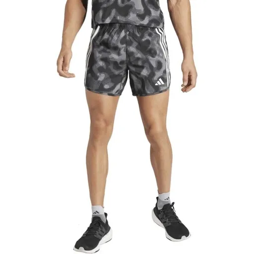 adidas OWN THE RUN SHORTS Pánské běžecké šortky, tmavě šedá, velikost XL 7"