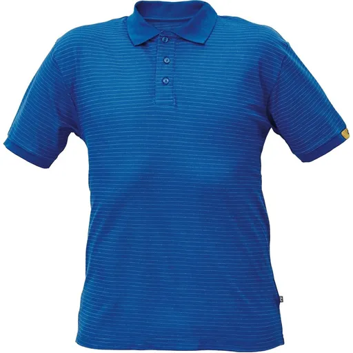Cerva Antistatická polokošile s krátkým rukávem NOYO ESD - Královská modrá | 3XL