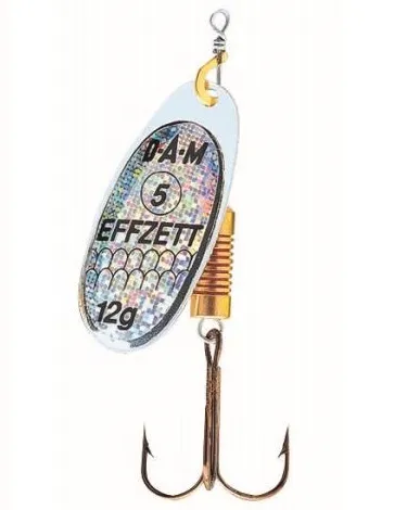 Dam třpytka effzett standard spinner reflex silver-velikost 1 hmotnost 3 g