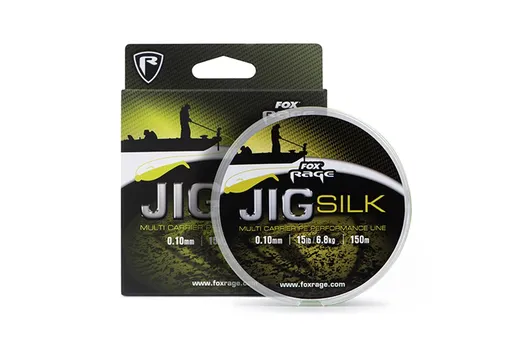 Fox Rage Šňůra Jig Silk 150m - 0,21mm 35lb,Fox Rage Šňůra Jig Silk 150m - 0,21mm 35lb