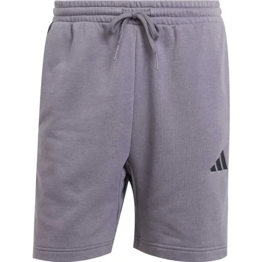 adidas ESSENTIALS 3-STRIPES SHORTS Pánské kraťasy, tmavě šedá, velikost