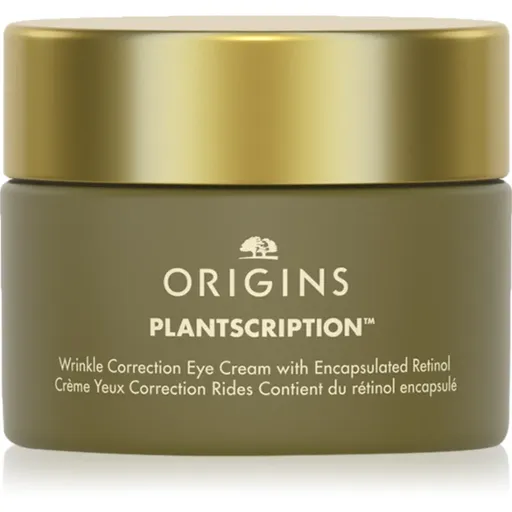 Origins Plantscription™ Wrinkle Correction Eye Cream With Encapsulated Retinol hydratační a vyhlazující oční krém s retinolem 15 ml
