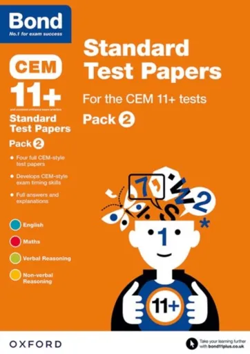 CEM: Bond 11+ Standard Test Papers: Ready for the 2025 Cambridge Select Insight exam - Alison Primrose, Bond 11+, Michellejoy Hughes