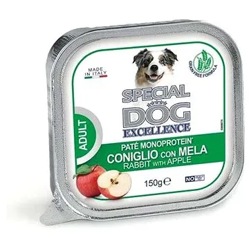 Monge Special Dog Excellence Fruits paté králík,rýže