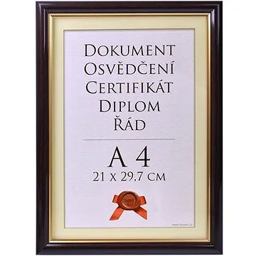 TRADAG Lipsko A4 tmavě hnědý (0800_0003)