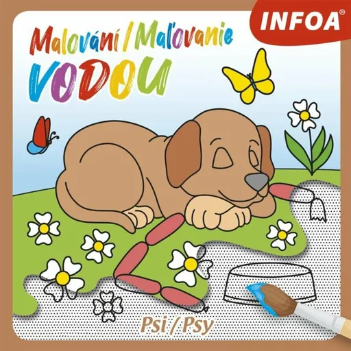 Malování / Ma?ovanie vodou - Psi